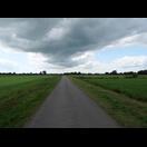 Entweder fuhren wir heute auf Radwegen oder wie hier auf wenig befahrenen Straßen